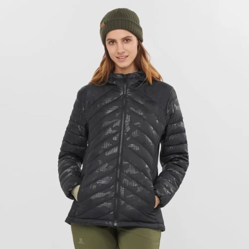 Chaquetas Aislantes Salomon Essential Xwarm Down Mujer Negros | MX TDAF914